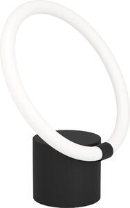 Eglo 900565 CARANACOA Lampada da tavolo LED 11,5W 260x50mm bianco nero bianco caldo