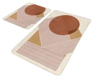 Set di tappetini per il bagno in velluto 2 pz 60x100 cm – Mila Home