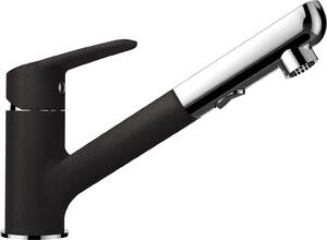 Miscelatore per lavello con doccia Schock DAJA nero 522120GNE