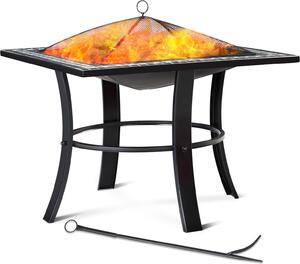 GARDEBRUK® Braciere da Giardino 76x76cm
