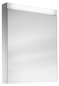 Schneider PATA LED Armoire de toilette, 1 porte 60cm, charnières réversibles, 595x120x756mm, éclairage supérieur variable, 161.060.01.02, 161.060.01.02