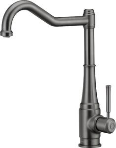 Deante Tamizo rubinetto da cucina verticale grafite/grigio BQTD63M