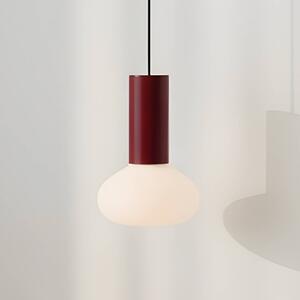 Lampada a sospensione in vetro Flo ALDEX, dimmerabile, Rosso, Soggiorno / Sala da pranzo, Metallo, Design, Lampada a sospensione