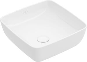 Villeroy & Boch Artis, lavabo à poser, carré, sans trop-plein, 410x410mm, 417841BCT7, 417841BCT7
