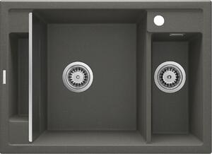 Deante Magnetic lavello in granito 69x50 cm antracite ZRM_T503