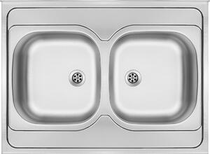 Deante Tango lavello in acciaio 80x60 cm acciaio ZM6_020N