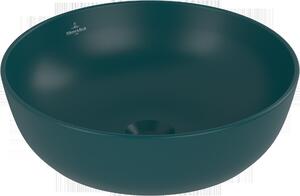 Villeroy & Boch Artis, lavabo à poser, rond, sans trop-plein, 430x430mm, 417943TE, 417943TE