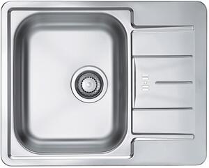 Alveus Line Start lavello in acciaio 61.5x50 cm 1082439