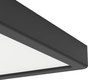 Eglo Plafoniera LED Fueva-6-Z nero 22 x 22 cm RGB dimmerabile