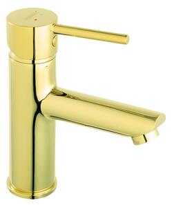 Ferro Fiesta Gold rubinetto per lavabo verticale oro BFI2G