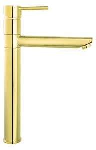 Ferro Fiesta Gold rubinetto per lavabo verticale oro BFI2LG