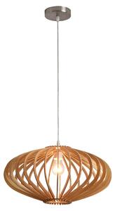 MOOD Lampada a sospensione in legno Ø45cm – Lampada a sospensione sostenibile E27 per un ambiente naturale e moderno