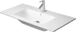 Duravit ME by Starck lavabo pour meuble, avec trop-plein, sans trou pour robinet, 1030mm, 233610AA60, 233610AA60