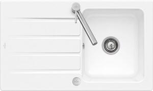 Villeroy & Boch Architectura - Lavello in Vetroceramica 860x510 mm con scarico, CeramicPlus, bianco alpino 335002R1