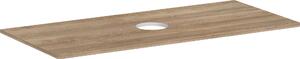Hansgrohe Xelu Q Console avec découpe au centre, 1180x550, pour vasque à poser, sans trou pour robinet, 54115230, 54115230