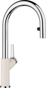 Blanco CARENA-S VARIO miscelatore da cucina cromato bianco morbido 526931