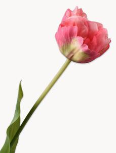 Set di 3 fiori artificiali fatti a mano Tulip