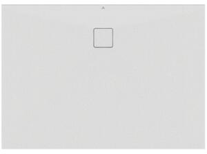 Ideal Standard Ultra Flat evo receveur de douche rectangulaire, écoulement sur le côté long, blanc soie, T5532FO, T5532FO