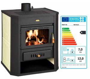 Stufa a legna ad acqua Prity WD W15 7 + 12 kw EEK-A