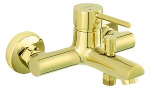Ferro Fiesta Gold rubinetto per vasca e doccia a parete oro BFI1G