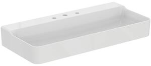 Ideal Standard Conca lavabo, 3 trous pour robinet, sans trop-plein, poli, 1000x450x145 mm, T383601, T383601