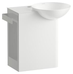 LAUFEN INSERT Plan de toilette, rectangulaire, tablette à gauche, 1 trou pour robinet, sans trop-plein, 485x317x470mm, H585IN30001111, H585IN30001111