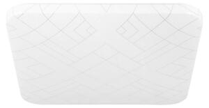 Eglo 900613 RENDE Plafoniera LED 19,5W 380x380mm Bianco argento bianco caldo