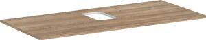 Hansgrohe Xelu Q Console avec découpe au centre, 1180x550, pour vasque à poser, avec trou pour robinet, 54122230, 54122230