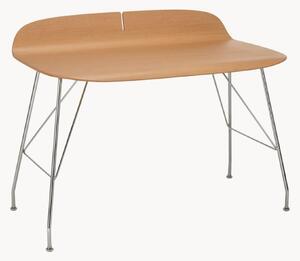 Scrivania con piano in legno Earl