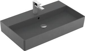 Villeroy & Boch Memento 2.0 lavabo mural, 1 trou pour robinet, avec trop-plein, non poncé, 800x470mm, 4A2280I4, 4A2280I4