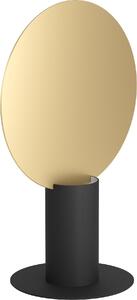 Eglo 900403 SARONA LED GU10 lampada da tavolo 1x4,5W Ø140mm nero oro