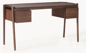 Scrivania in legno con cassetti Libby