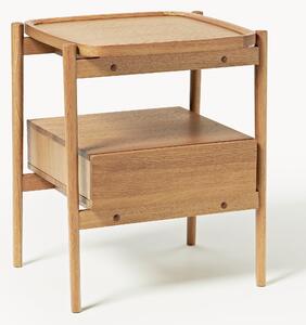 Comodino in legno di quercia Libby