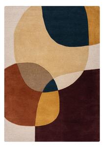 Tappeto viola in lana tessuto a mano 120x170 cm Glow Purple Multi – Flair Rugs
