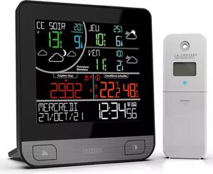 Stazione meteorologica nera/grigia La crosse technology LW3101-SIL