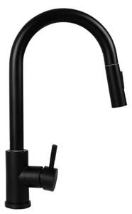 Pyramis Idea rubinetto da cucina verticale nero 090941338