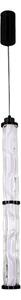 Lampadario LED a cavo CORTE LED/18W/230V nero