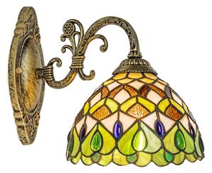 Brilagi - Lampada da parete in stile Tiffany MARGARET 1xE27/40W/230V