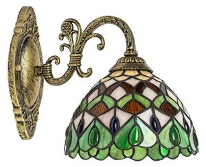 Brilagi - Lampada da parete in stile Tiffany MARGARET 1xE27/40W/230V