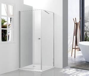Hagser Amelia box doccia 90x90 cm quadrato cromo lucida/vetro trasparente HGR13000020