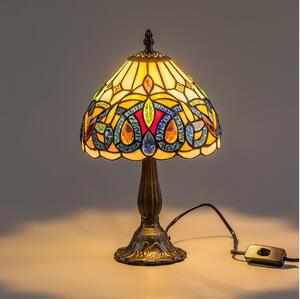 Brilagi - Lampada da tavolo in vetro Tiffany LUISA 1xE14/40W/230V