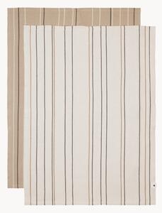 Set di 2 strofinacci in cotone organico Ito