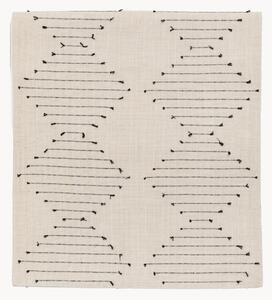Runner da tavola in cotone Diamond Weave