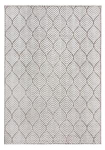 Tappeto da interno e esterno avorio 120x170 cm Elm Leaf – Flair Rugs