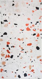 Tappeto arancione e avorio lavabile 160x230 cm Italian Stone – Vitaus