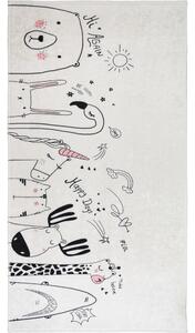 Tappeto per bambini avorio lavabile 120x180 cm Animal Kingdom – Vitaus