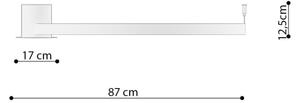 Thoro TH.224 - Plafoniera LED RIO LED/50W/230V CRI90 3000K diametro 78 cm oro