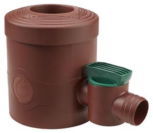 GARANTIA raccoglitore di pioggia DN 68-100 con rubinetto marrone incl. elemento filtrante