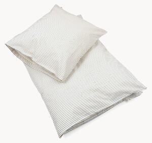 Biancheria da letto per bambini in cotone organico Stripe Bluie
