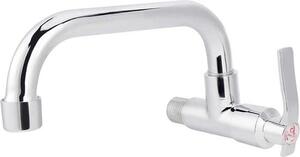 Rubinetto per lavabo a parete Dreher, 25 cm, acciaio inossidabile